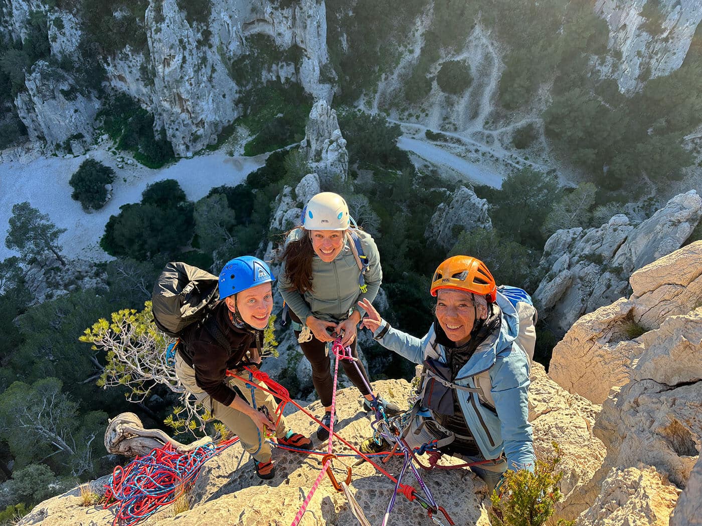 stage escalade grande voie